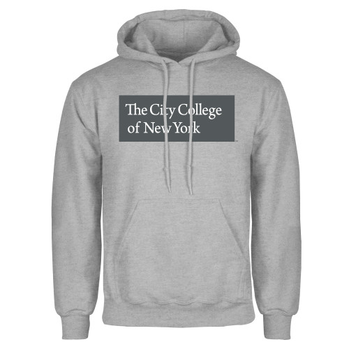 Grey Fleece Hoodie-Official Logo