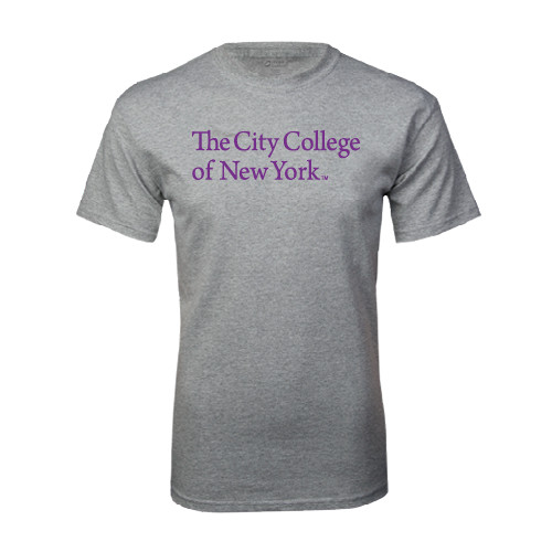 Grey T Shirt-The City College of New York
