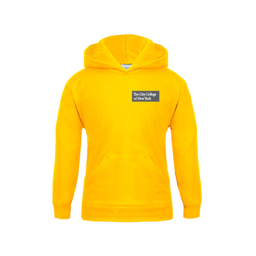 Youth Gold Fleece Hoodie-Official Logo