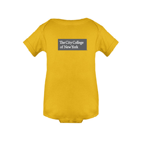 Gold Infant Onesie-Official Logo