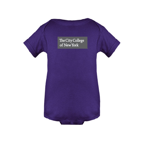 Purple Infant Onesie-Official Logo