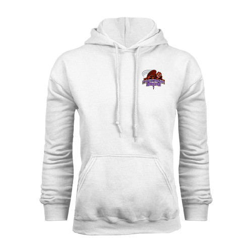 CUNY City University of NY White Fleece Hoodie-CUNY