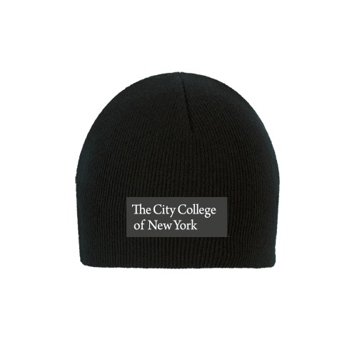 Black Knit Beanie-Official Logo