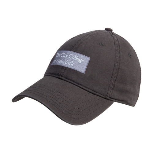 Charcoal Unstructured Adjustable Low Profile Hat-Official Logo