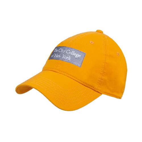 Gold Unstructured Adjustable Low Profile Hat-Official Logo