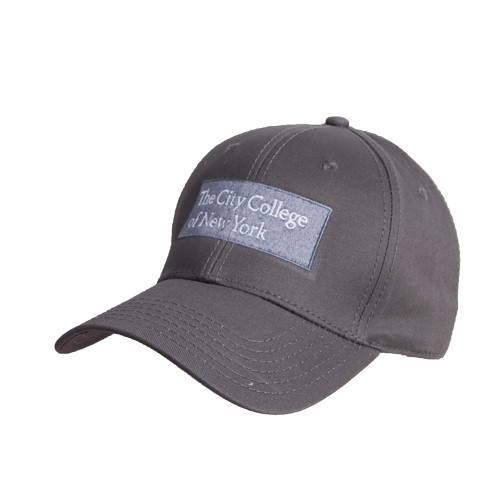 Charcoal Structured Adjustable Pro Style Hat-Official Logo