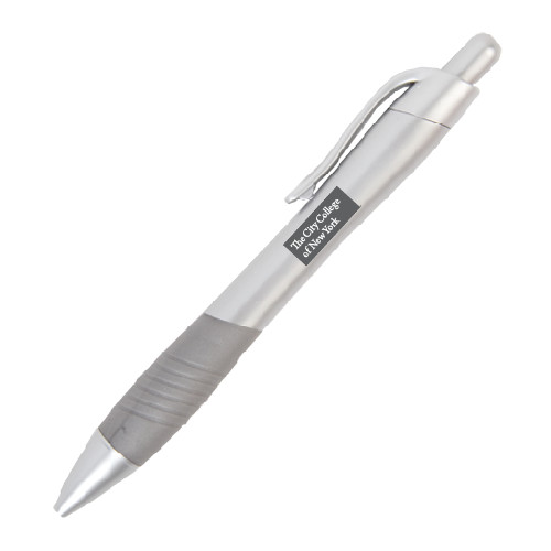 Metallic Mykonos Silver Pen-Official Logo