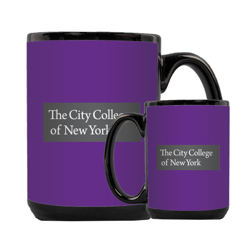 Full Color Black Mug 15oz-Official Logo