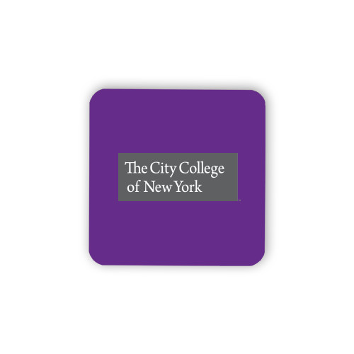 Hardboard Coaster w/Cork Backing-Official Logo