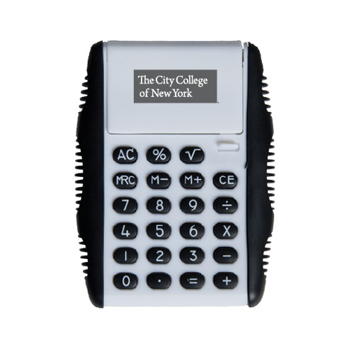 White Flip Cover Calculator-Official Logo