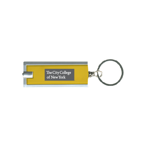 Turbo Gold Flashlight Key Holder-Official Logo