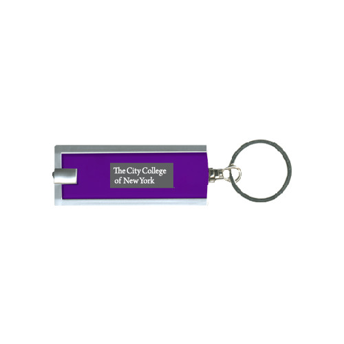 Turbo Purple Flashlight Key Holder-Official Logo