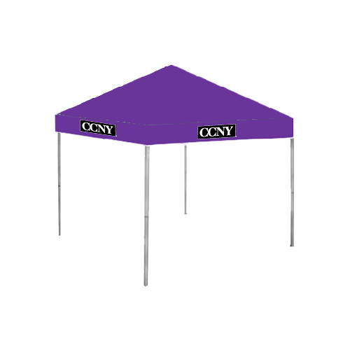 9 ft x 9 ft Purple Tent-CCNY