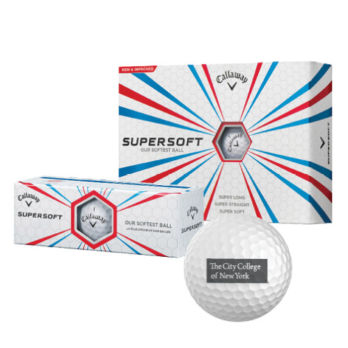 Callaway Supersoft Golf Balls 12/pkg-Official Logo