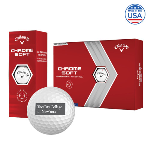 Callaway Chrome Soft Golf Balls 12/pkg-Official Logo