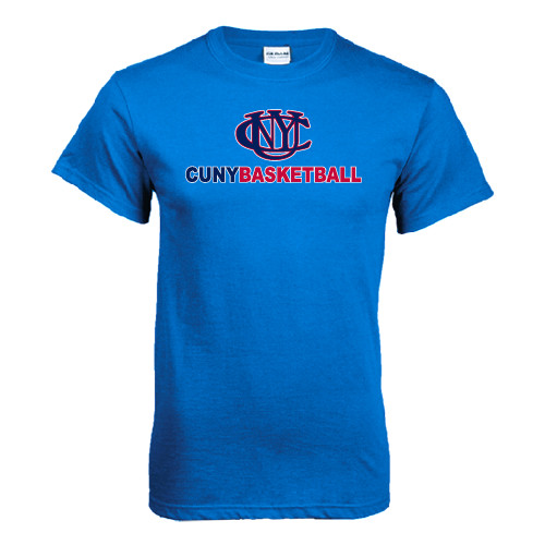 CUNY Athletics Royal T Shirt-CUNY Basketball