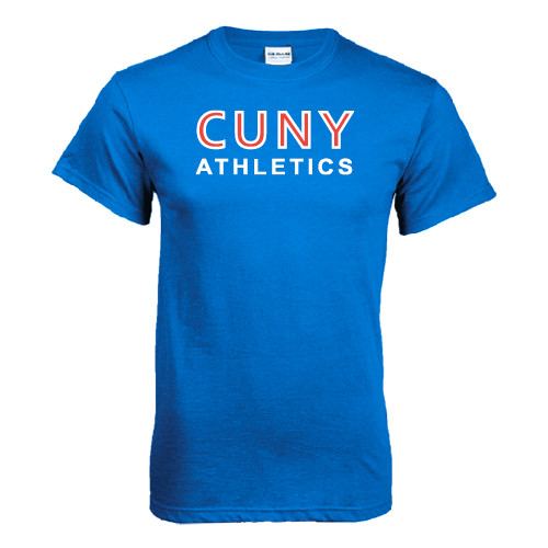CUNY Athletics Royal T Shirt-CUNY Athletics