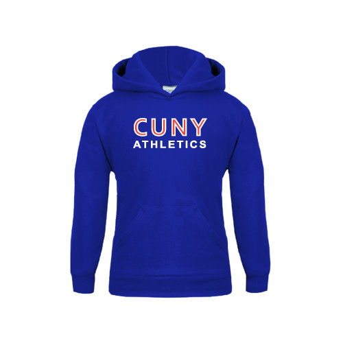 CUNY Athletics Youth Royal Fleece Hoodie-CUNY Athletics