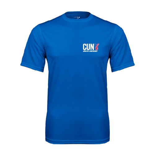 CUNY Athletics Royal Performance Tee-Official Logo