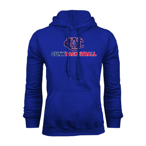CUNY Athletics Royal Fleece Hoodie-CUNY Basketball