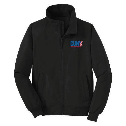 CUNY Athletics Black Charger Jacket-Official Logo