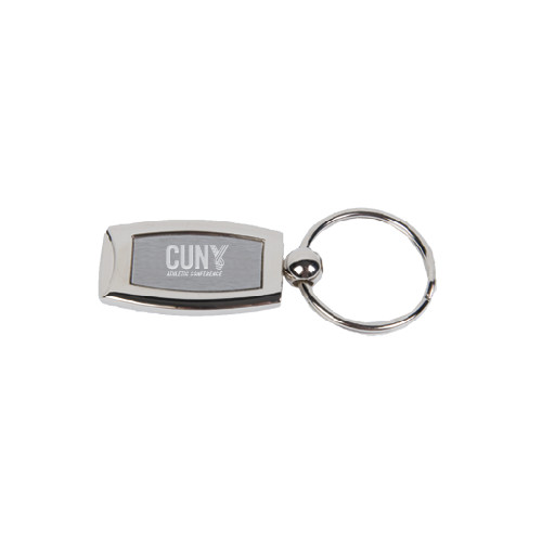 CUNY Athletics Raffinato Key Holder-Official Logo Engraved