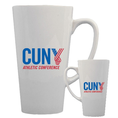 CUNY Athletics Full Color Latte Mug 17oz-Official Logo