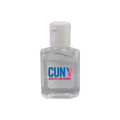 CUNY Athletics 0.5 oz. Travel Hand Sanitizer-Official Logo