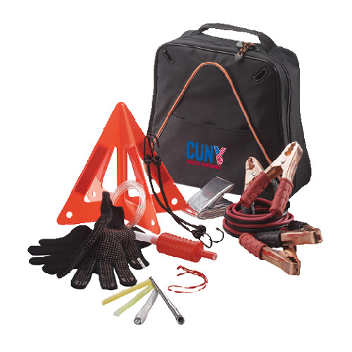 CUNY Athletics Highway Companion Black Safety Kit-Official Logo