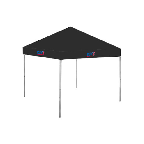 9 ft x 9 ft Black Tent-Official Logo