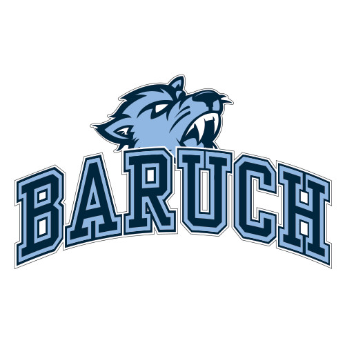 College Large Decal-Baruch Arched, 12 in wide