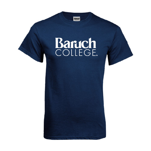 College Navy T Shirt-Official Logo