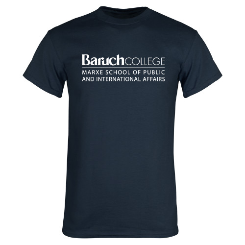 College Navy T Shirt-School of Public Affairs