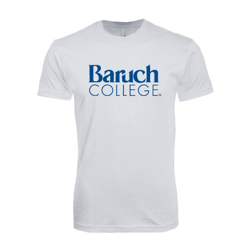 College Next Level White SoftStyle T Shirt-Official Logo