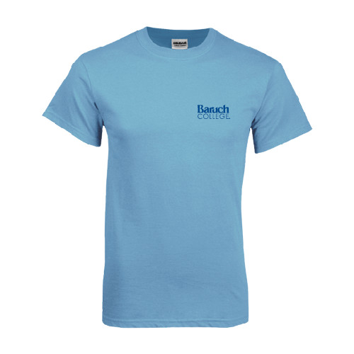 College Light Blue T Shirt-Official Logo