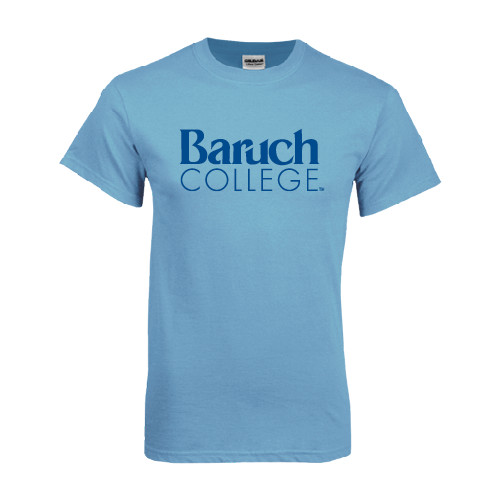College Light Blue T Shirt-Official Logo