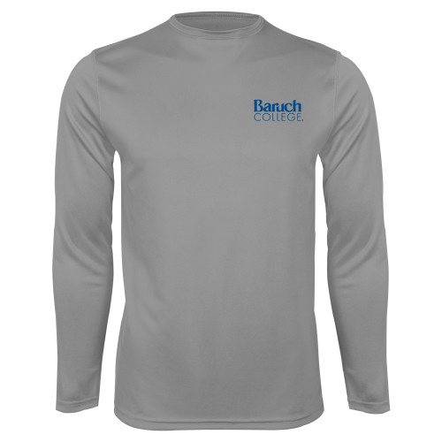 College Steel Performance Longsleeve Shirt-Official Logo