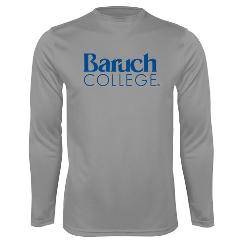 College Steel Performance Longsleeve Shirt-Official Logo