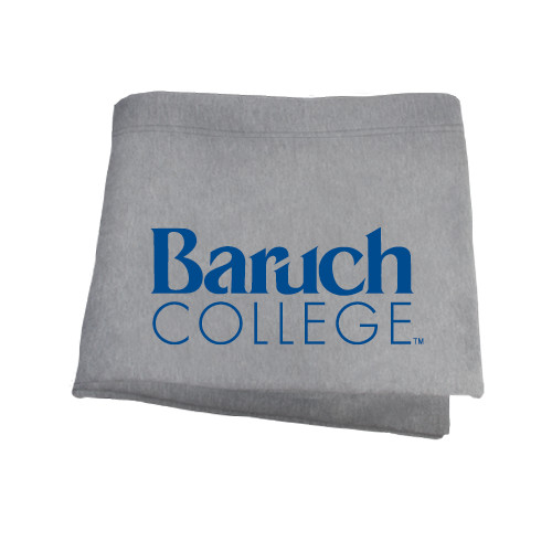 College Grey Sweatshirt Blanket-Official Logo
