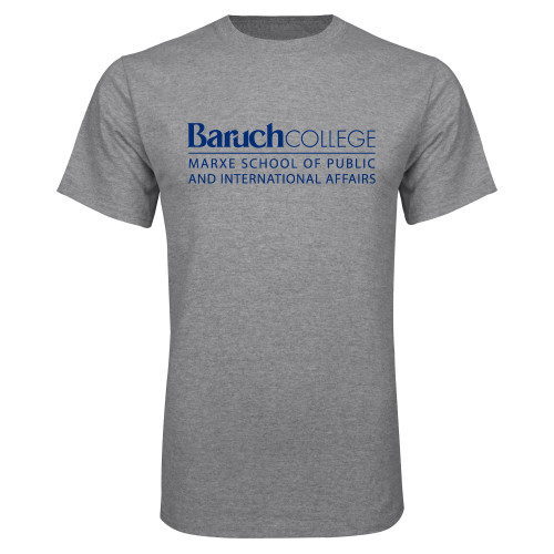 College Grey T Shirt-School of Public Affairs