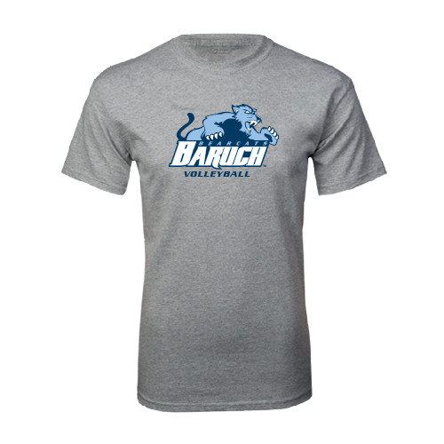 College Grey T Shirt-Volleyball