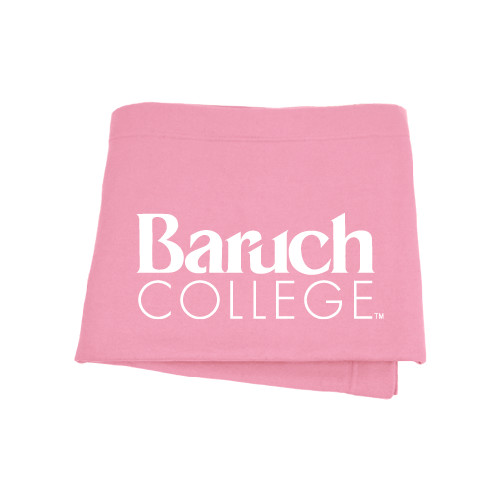 College Pink Sweatshirt Blanket-Official Logo