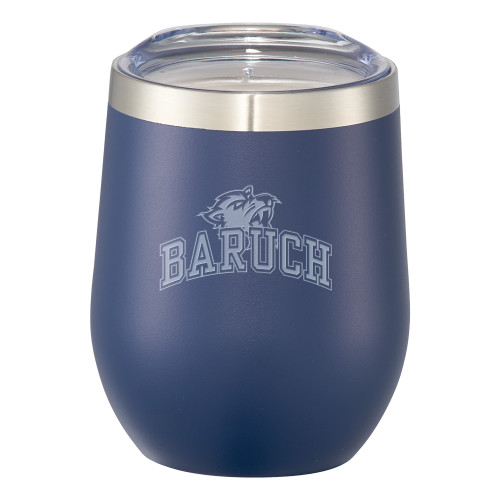 Corzo Vacuum Insulated Navy Cup 12oz-Baruch Arched Engraved