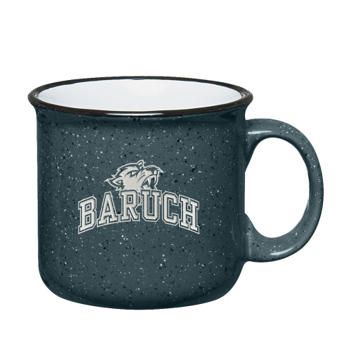 Campfire Grey Mug 15 oz-Baruch Arched Engraved