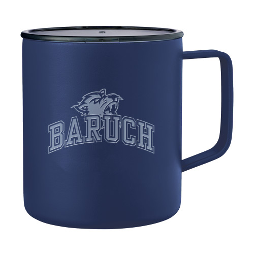 Rover Camp Vacuum Insulated Navy Mug 14oz-Baruch Arched Engraved
