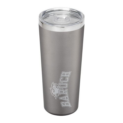 Thor Vacuum Insulated Grey Tumbler 22oz-Baruch Arched Engraved