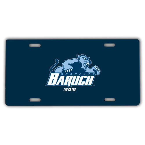 College License Plate-Mom
