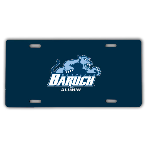 College License Plate-Alumni