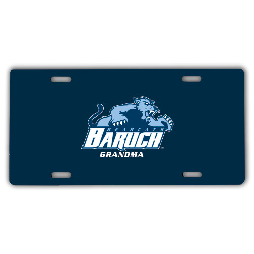 College License Plate-Grandma