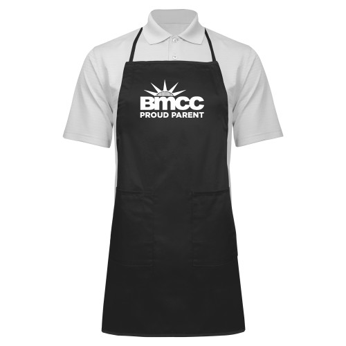 Full Length Black Apron-BMCC Proud Parent